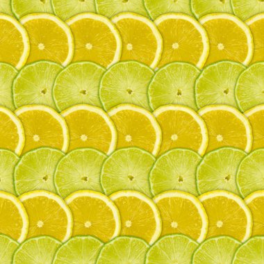 narenciye meyve dilim limon ve kireç ile arka plan