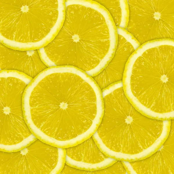 Abstrakter Hintergrund von Zitronenfruchtscheiben — Stockfoto