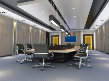 3D toplantı salonu