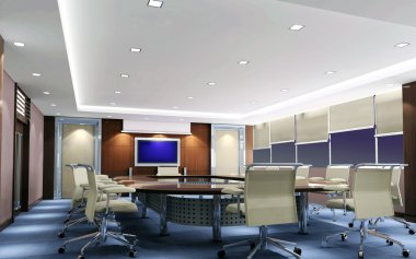 3D toplantı salonu