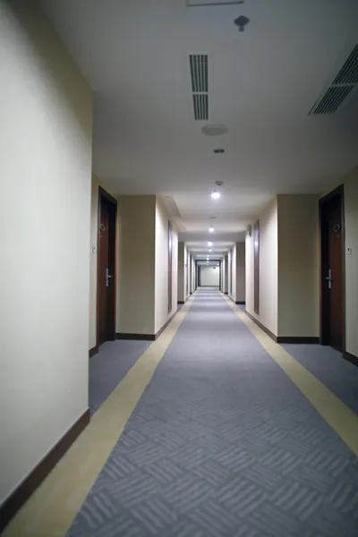 Hotel corridor — Stock Photo, Image