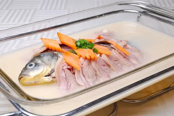 Chiny pyszne jedzenie - ryby — Zdjęcie stockowe
