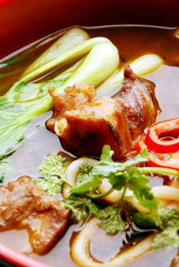 Çin - domuz eti ve sebze gıda