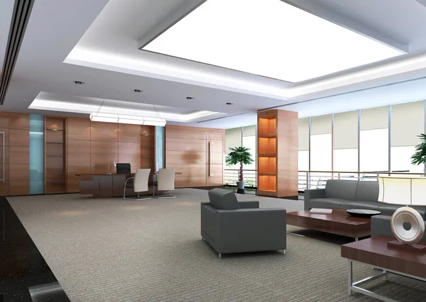 3D modern ofis Oda