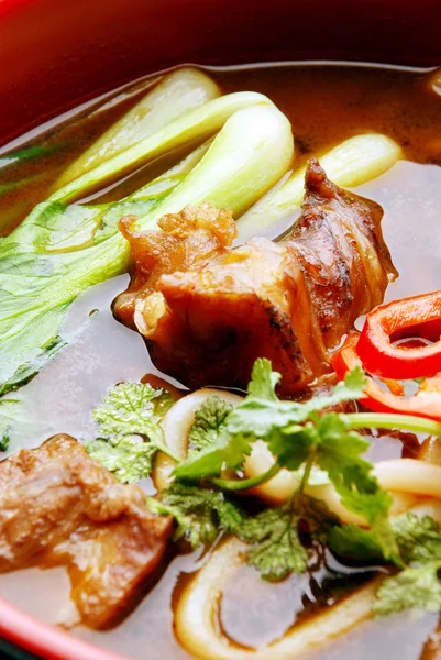 Çin - domuz eti ve sebze gıda