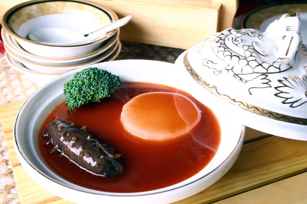 China deliciosa comida mar babosa — Foto de Stock