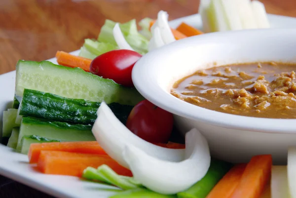 lezzetli yemek--sebze almak Çin tatlı sos tercih eder.