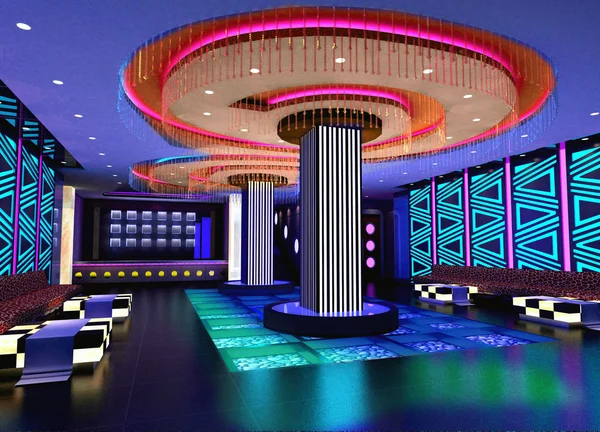 3D kulüp Salonu, koridor