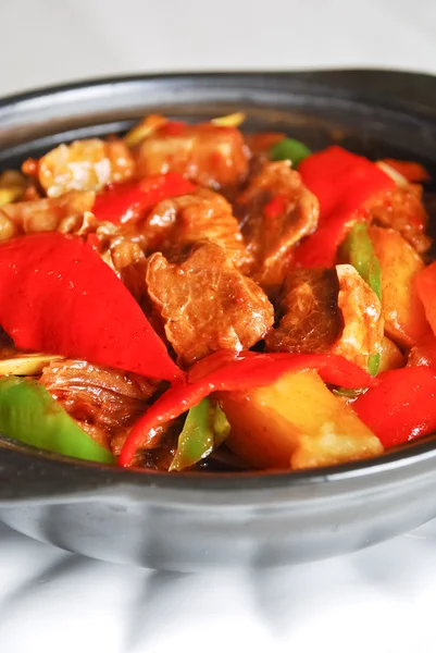 China delicious food-chili beef — Stock Photo, Image