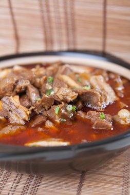 biberli kızarmış pirzola