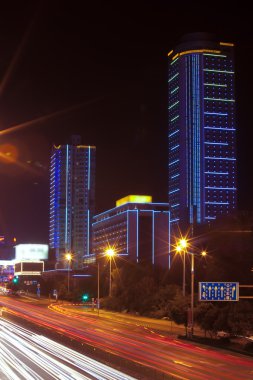 Şehir, ışık rotaları