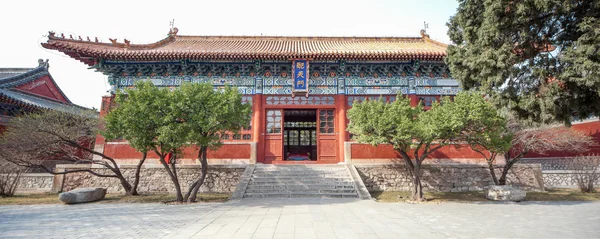 Cina taishan antichi edifici, daimiao — Foto Stock