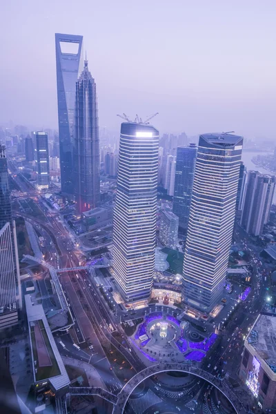 Shanghai cityscape — Stok fotoğraf