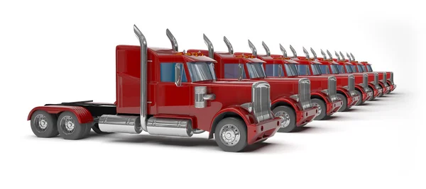 Red truck — Stock Photo, Image