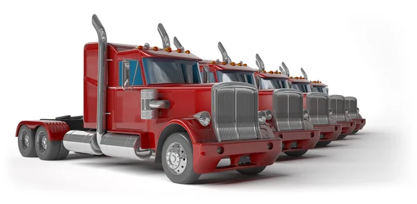 Red truck — Stock Photo, Image