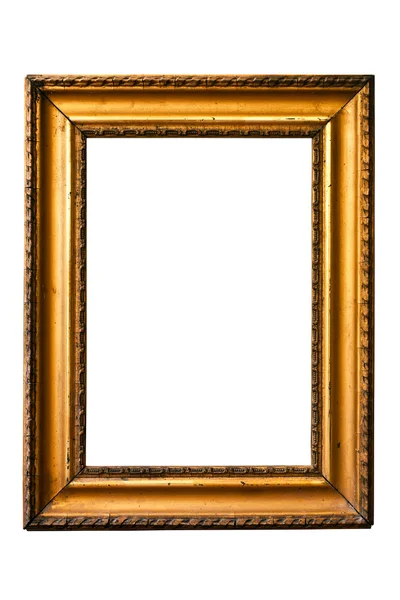 Retro golden old frame — Stock Photo, Image