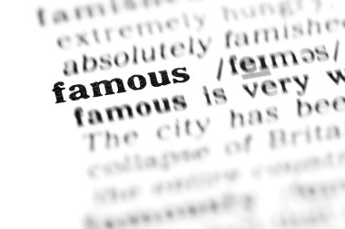 ünlü word sözlük