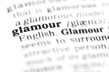Glamour word sözlük