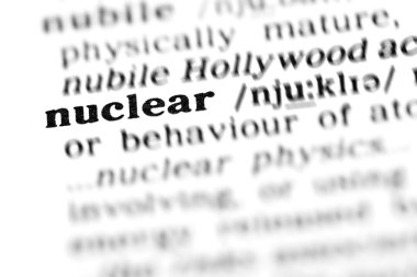 Nükleer word sözlük