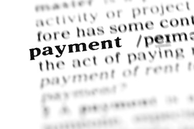 ödeme word sözlük