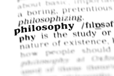 Felsefe word sözlük