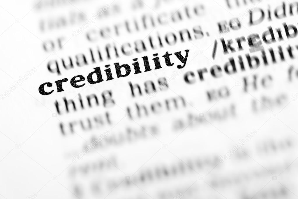 credibility word dictionary