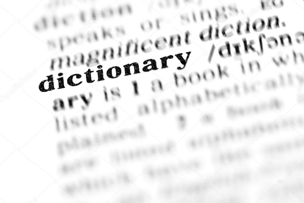 Dictionary word dictionary Stock Photo by ©lambroskazan 19644337