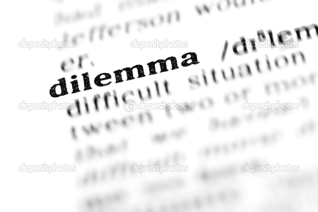 dilemma word dictionary