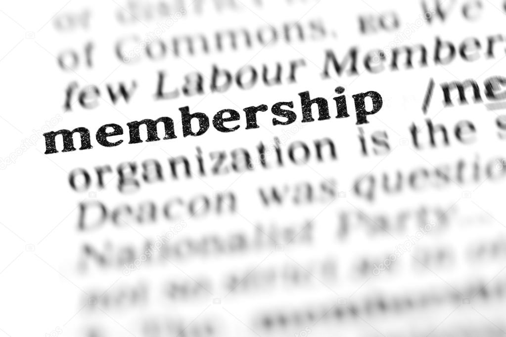 membership word dictionary