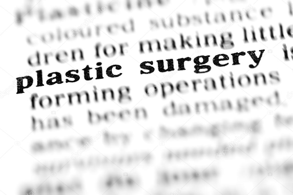 plastic surgery word dictionary
