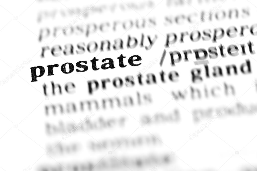prostate word dictionary
