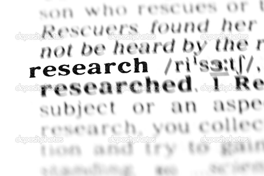 research word dictionary