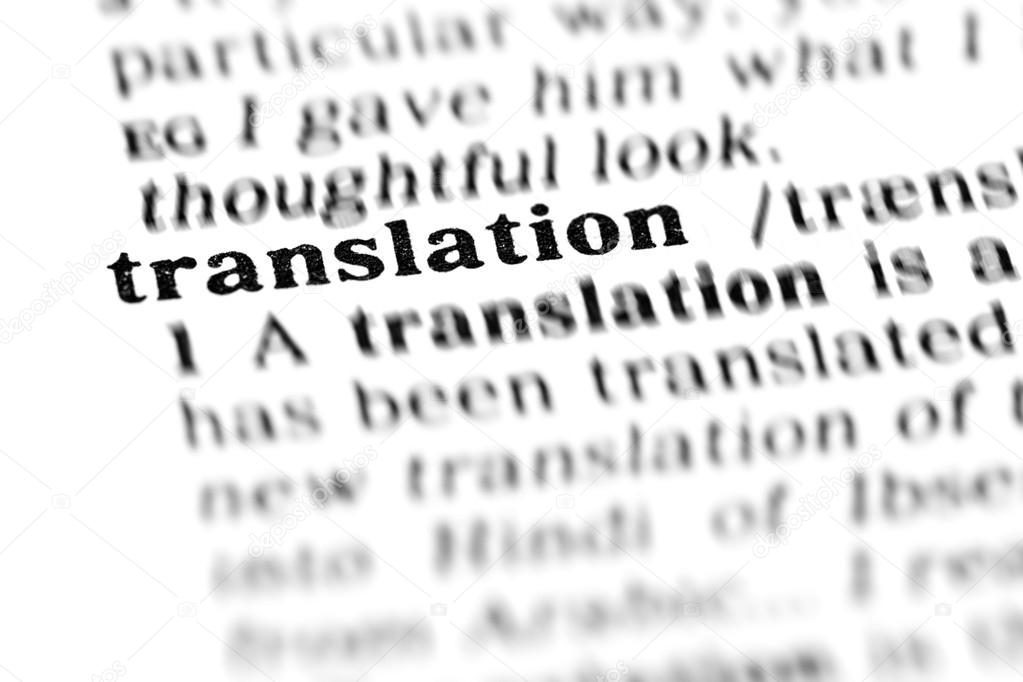 translation word dictionary