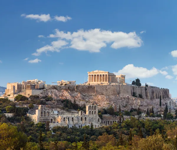 Partenón, Akropolis - Atenas, Grecia — Foto de Stock