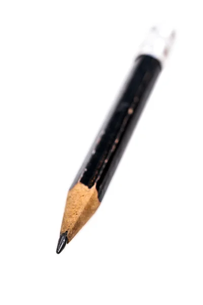 Старый карандаш, макро-снимок с неглубокой глубиной поля — стоковое фото