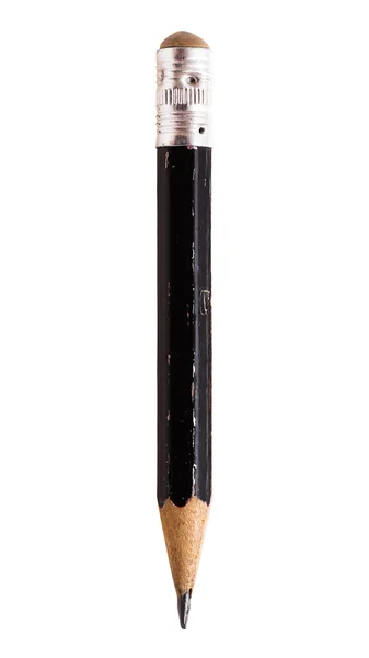 Régi ceruza elszigetelt fehér background — Stock Fotó