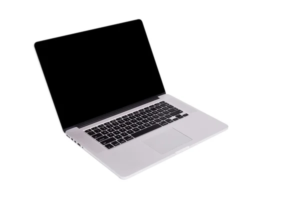 15 英寸苹果 macbook pro 的视图 — 图库照片