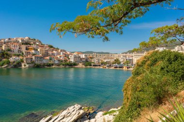 Yunanistan 'ın en güzel şehirlerinden biri olan Kavala kasabası,