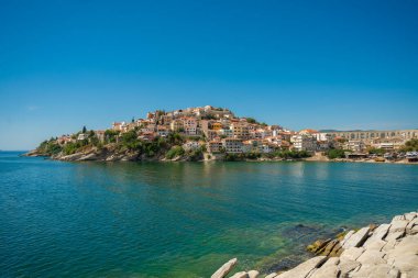 Yunanistan 'ın en güzel şehirlerinden biri olan Kavala kasabası,