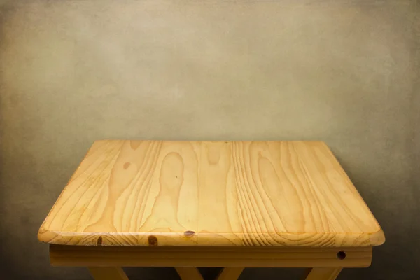 Fond avec table en bois — Photo