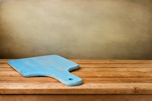 Retro background with cutting board — Stock Photo, Image