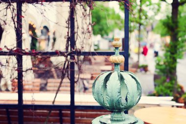 güzel bokeh arka çit detay