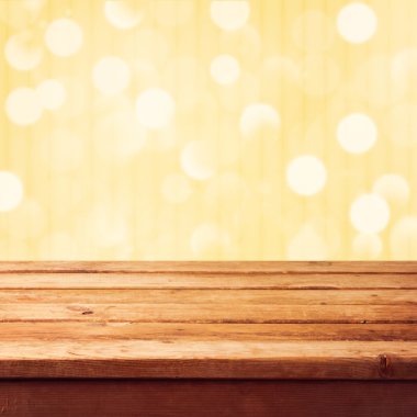 altın bokeh arkaplanı