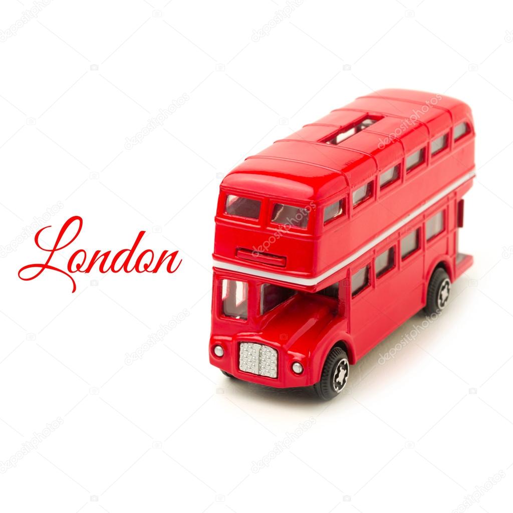 London bus money box toy