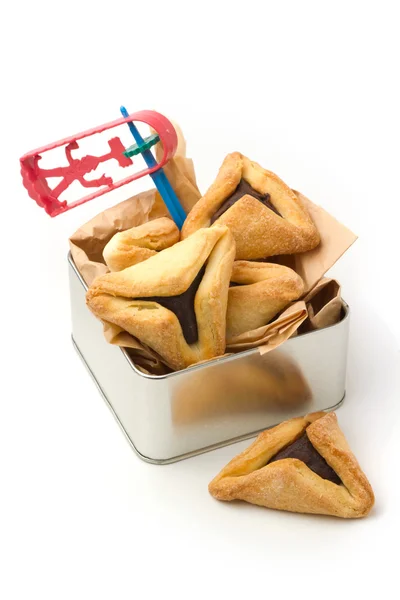 Hamantaschen 쿠키 — 스톡 사진