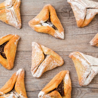Hamantaschen kurabiye