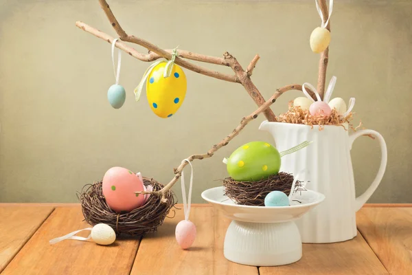 Decoraciones de huevos de Pascua — Foto de Stock