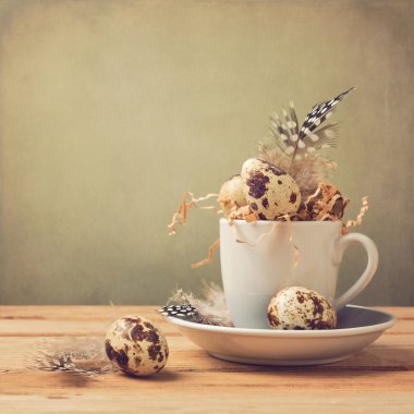 bıldırcın yumurtası kahve Kupası