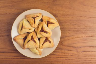 Hamantaschen kurabiye