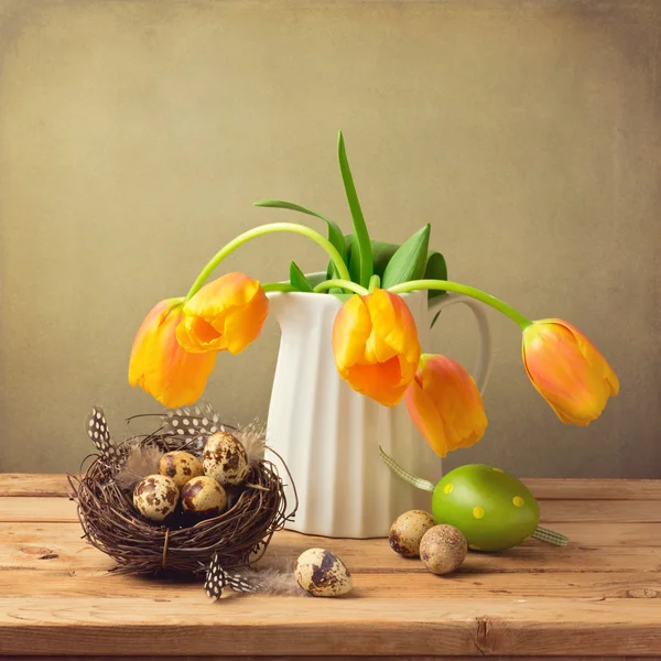 Easter holiday composition — Stock Photo, Image